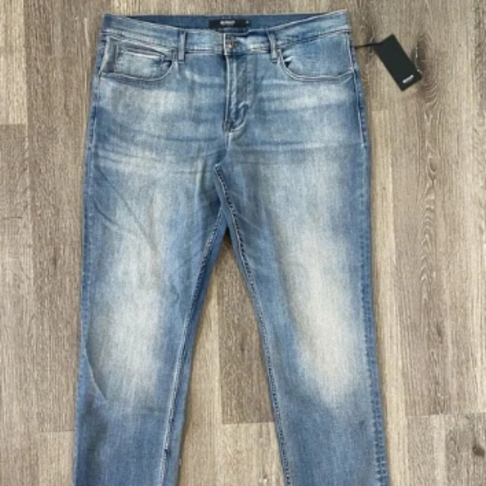 HUDSON Blake Slim Straight Jeans Men’s Size 38 NWT Medium Wash